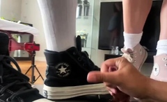 Black Amateur Explore Hot Foot Fetish