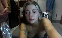 Amateur big ass brunette teen with