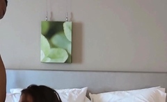 Small Titted Babe Gives Awesome Blowjob