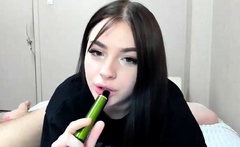 Small Tit Brunette Tattooed Teen Girlfriend Caught In Shower