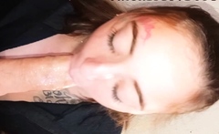 Amateur girlfriend homemade pov blowjob