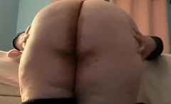 Amateur striptease and Solo masturbation