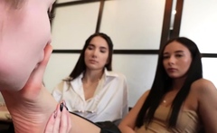 Rada And Skylar Greet Your New Mistress, Slave Girl