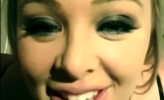 Amateur hottie solo masturbation