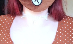 Great Big Boobs On Masturbating Redhead