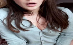 Amateur brunette ariana marie solo toying