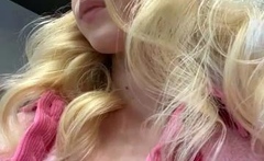 Lia__Love masturbating in restroom
