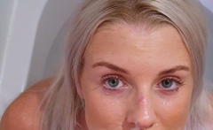 POV Handjob Blowjob cumshot compilation