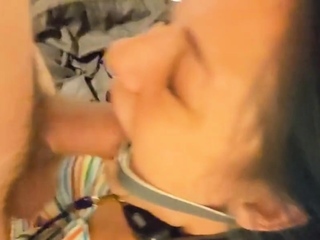 Rough Face Fuck: Deep Throat Open Gag for MILF