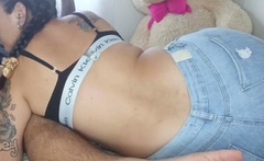 Pretty amateur redhead teen Farrah Flower fucked in public