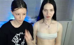Small Tit Teen Cums On Cam