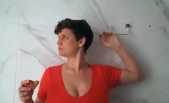 Leann amateur beautiful brunette with big boobs