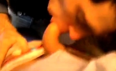 Outdoor Fun: Blowjob and Cum Swallow