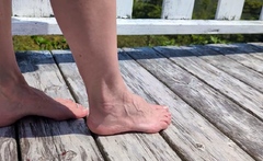 Lezlyan aka la_little_dancer_feet OnlyFans - I hiked up a