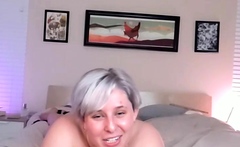 Blonde MILF with Big Boobs Playing Cam Free Porn