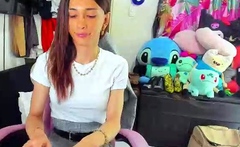 Close up Of Teen Masturbating