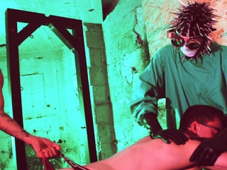 Evil Scientist Plays With His Sex Pet