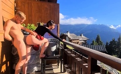 Public Flashing Gardener Gets BDSM Surprise