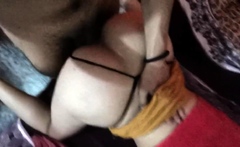 Smashing My Girlfriend's Big Ass at Her Parents' Place