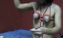 Bondage Play On Webcam: Bdsm Titillation