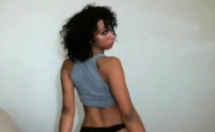 Black Amateur Webcam Close-Up Pt.2