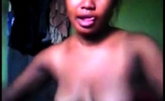 African Amateur's Striptease